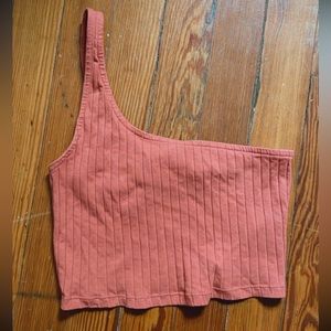 UO One Shoulder Crop Tank